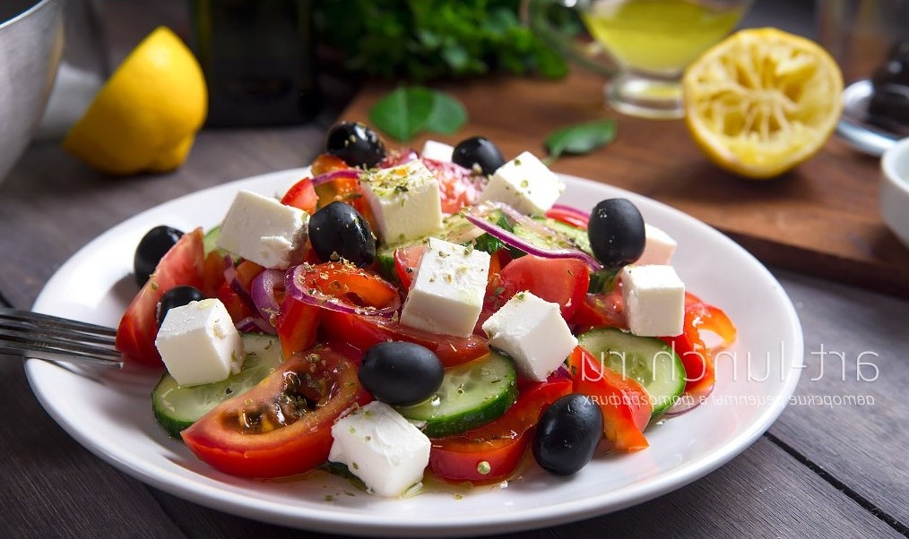 Греческий салат, рецепт с фото